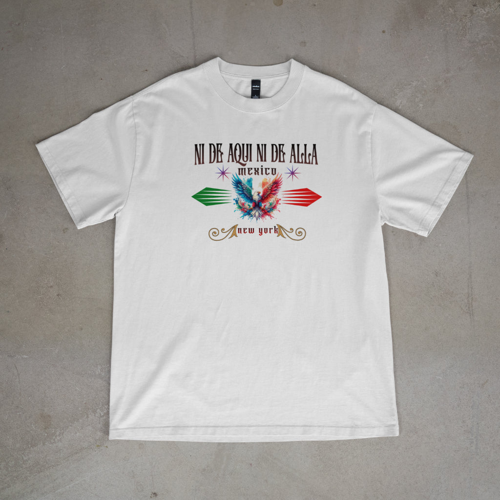playera de manga corta blanca