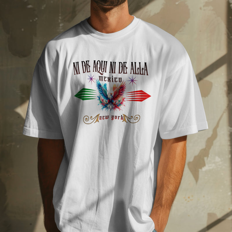 playera de manga corta blanca